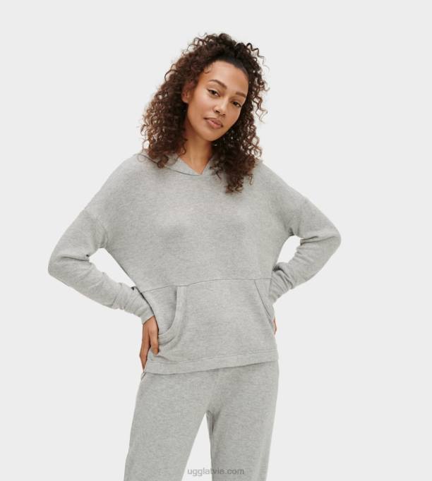 sievietes UGG eletra kapuci Z48J1330 pelēki virši