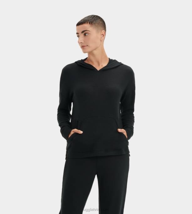 sievietes UGG eletra kapuci Z48J1331 melns