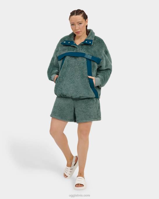 sievietes UGG gayel sherpa half snap Z48J1287 alveja/pusnakts zila