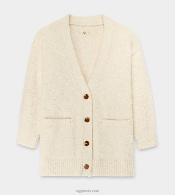 sievietes UGG joselīnas jaka Z48J2078 krēms