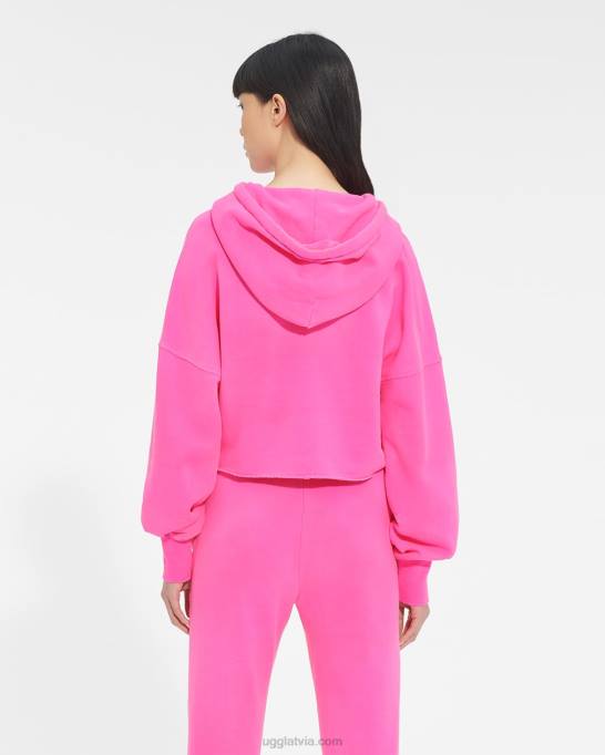 sievietes UGG keira saīsināta kapuce Z48J1292 taffy rozā