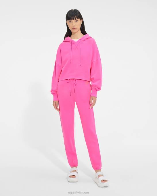 sievietes UGG keira saīsināta kapuce Z48J1292 taffy rozā