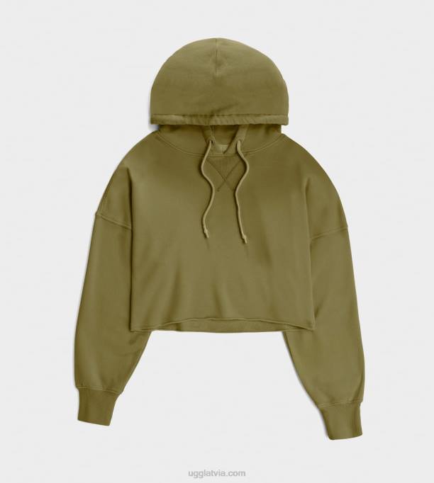 sievietes UGG keira saīsināta kapuce Z48J1293 savvaļas olīvas