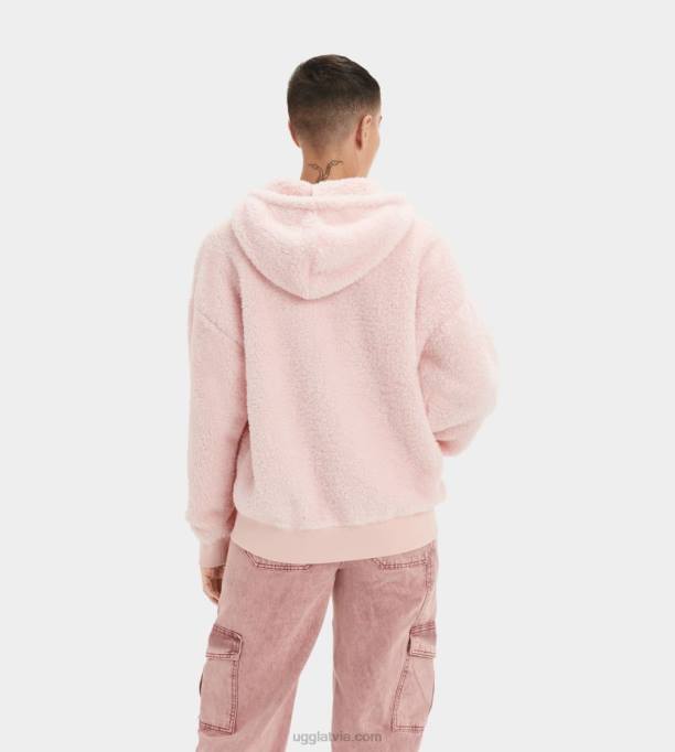 sievietes UGG loyra sherpa kapuci Z48J1280 lotosa zieds