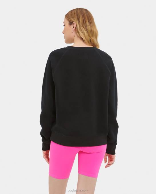 sievietes UGG madeline sequin logo Z48J178 melns