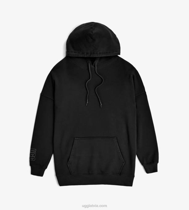 sievietes UGG simone boyfriend kapuci Z48J1344 melns