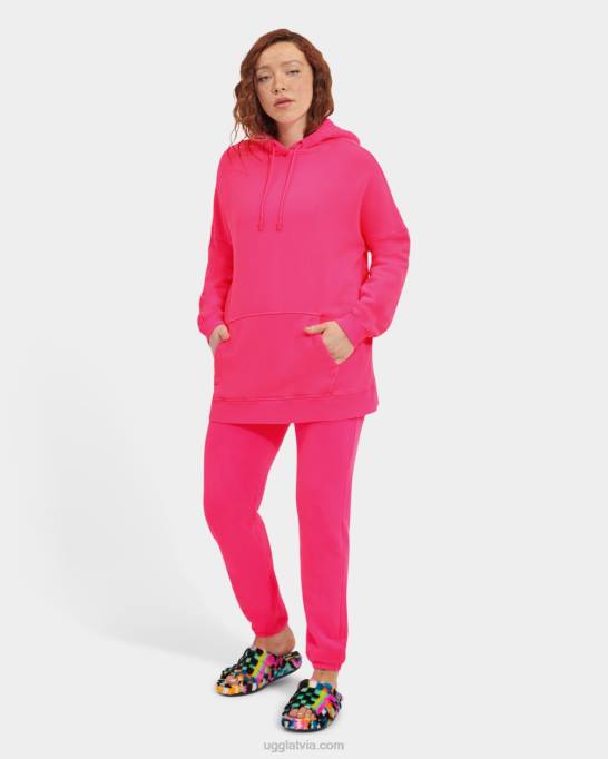 sievietes UGG simone boyfriend kapuci Z48J1345 neona rozā