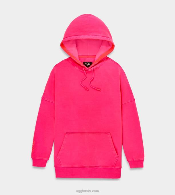 sievietes UGG simone boyfriend kapuci Z48J1345 neona rozā