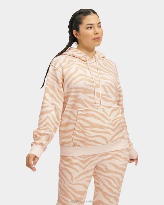 sievietes UGG tatjanas kapuci zebra Z48J93 baltā zebra