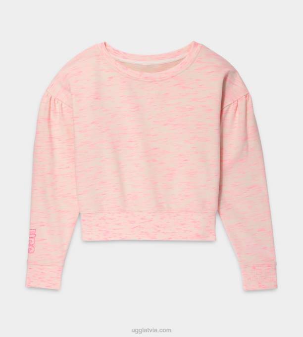 sievietes UGG tenley crewneck melanžs Z48J1137 nimbus neona melanža