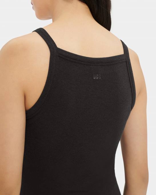 sievietes UGG hatchell rievota kleita Z48J1315 melns