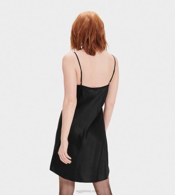 sievietes UGG theda slip kleita Z48J1320 melns