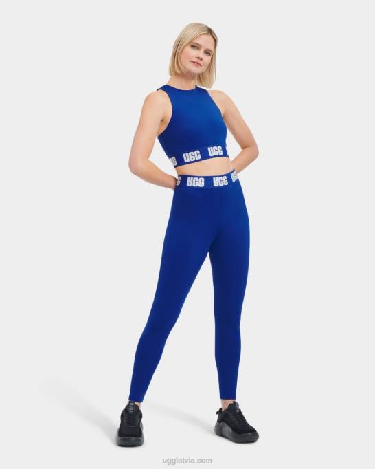 sievietes UGG mckena logo legingi Z48J2178 dziļjūras