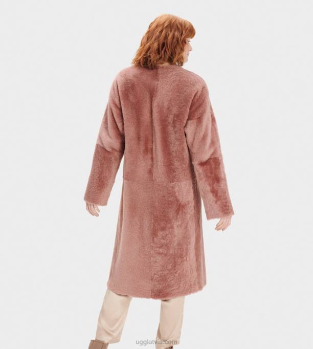 sievietes UGG remy atgriezeniskais mētelis Z48J188 sēpijas plēve