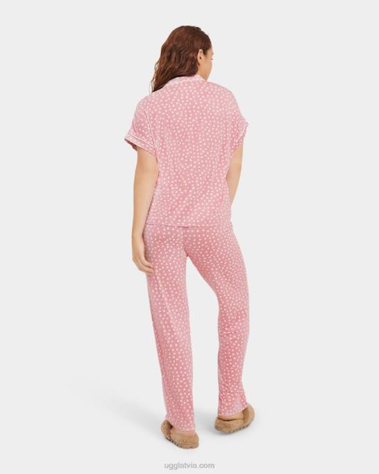 sievietes UGG aimee komplekts ii Z48J2270 māla rozā sirdis