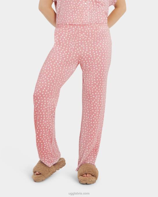 sievietes UGG aimee komplekts ii Z48J2270 māla rozā sirdis