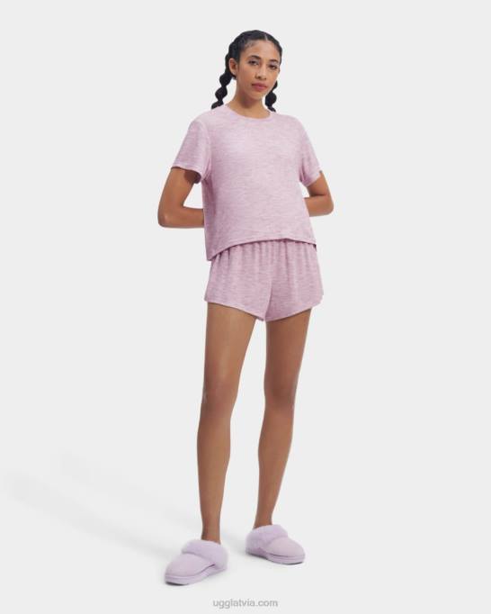 sievietes UGG aniyah komplekts Z48J865 rozā multi virši