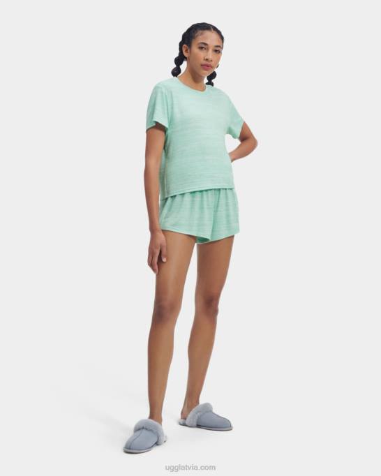 sievietes UGG aniyah komplekts Z48J866 dzidri zaļš multi virši