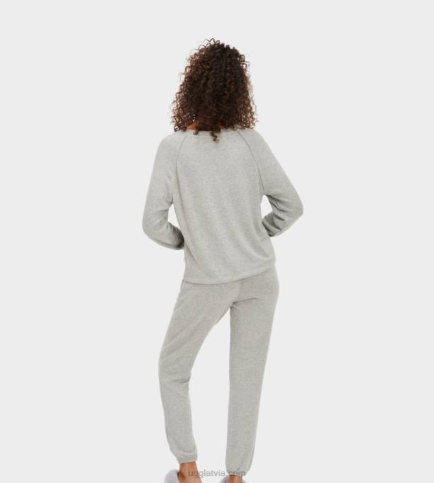 sievietes UGG frontonu komplekts Z48J930 pelēki virši