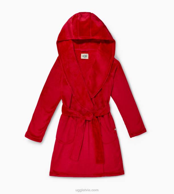 sievietes UGG mirandas flīsa halāts Z48J1356 lente sarkana