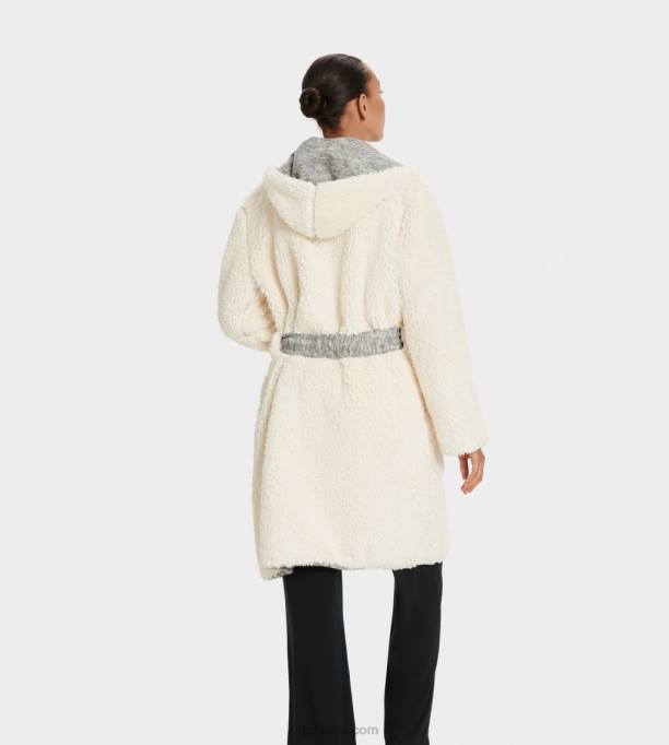 sievietes UGG portola apgriežams halāts Z48J1135 pelēki virši