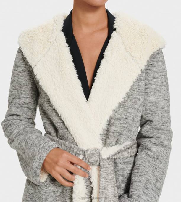 sievietes UGG portola apgriežams halāts Z48J1135 pelēki virši