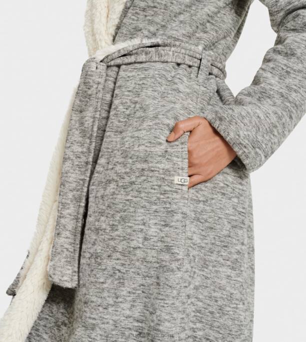 sievietes UGG portola apgriežams halāts Z48J1135 pelēki virši