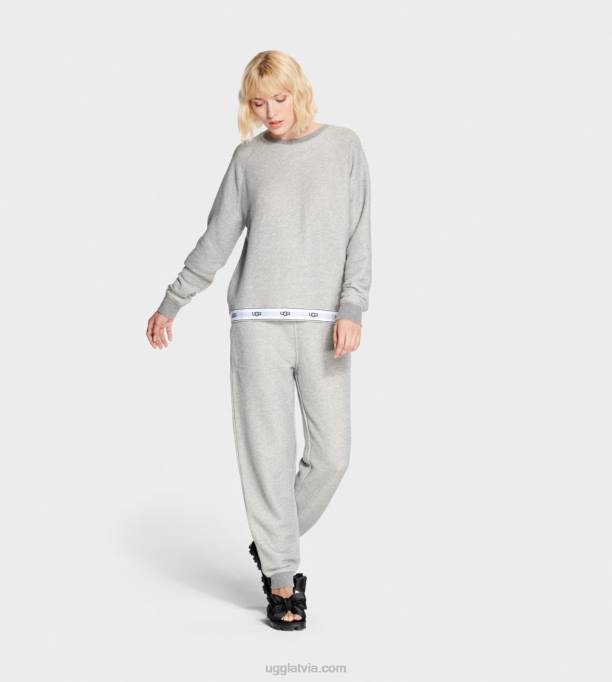 sievietes UGG Cathy joggers Z48J1032 pelēki virši