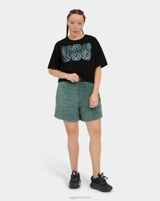 sievietes UGG camilia sherpa šorti Z48J1090 alveja/pusnakts zila