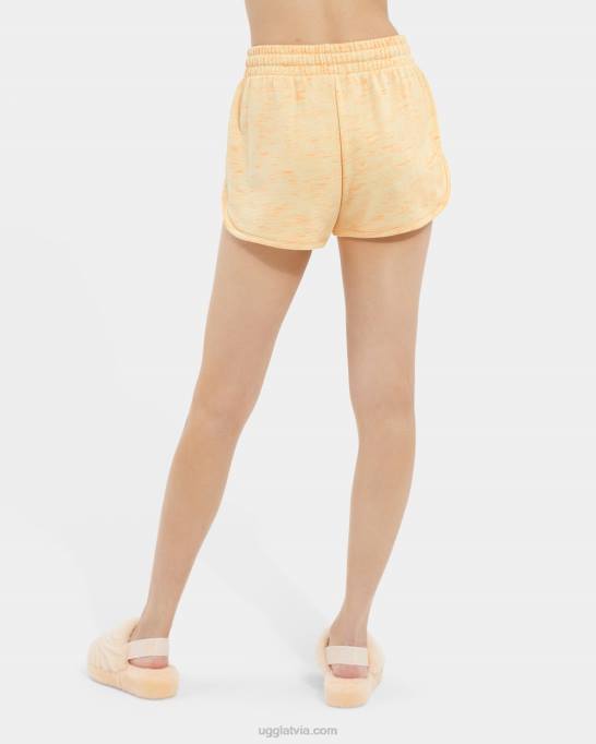 sievietes UGG elliana short melange Z48J1130 dzeltena neona melanža