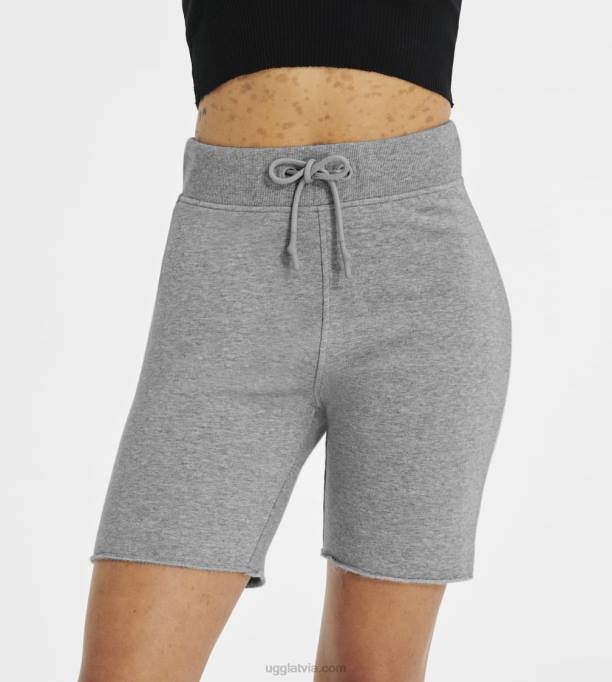 sievietes UGG zahara biker īss Z48J1298 pelēki virši