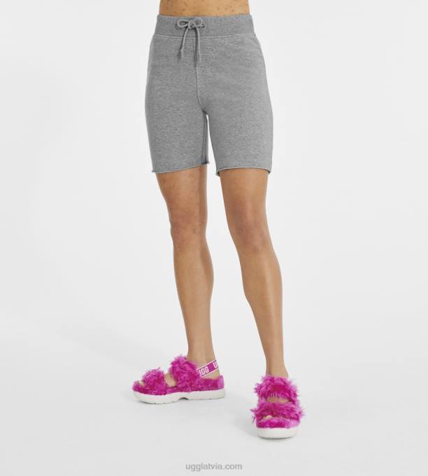 sievietes UGG zahara biker īss Z48J1298 pelēki virši