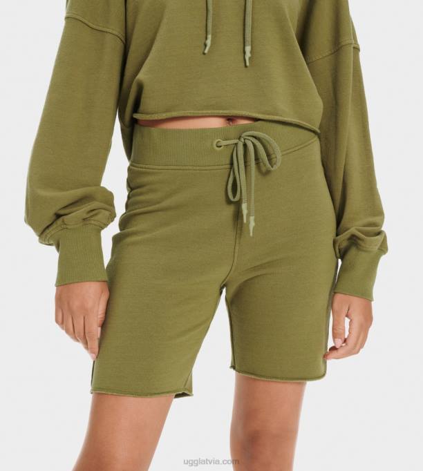 sievietes UGG zahara biker īss Z48J1299 savvaļas olīvas