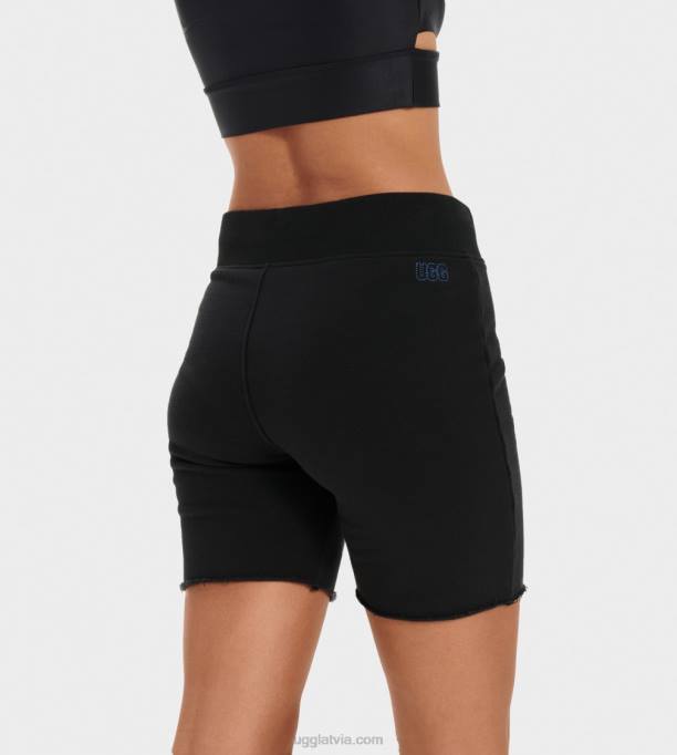 sievietes UGG zahara biker īss Z48J1300 melns