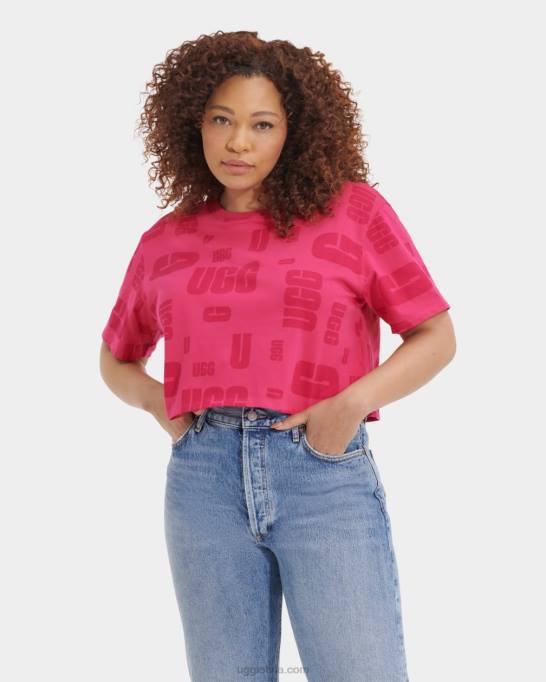 sievietes UGG britany apgriezts tee izkaisīt Z48J2287 redīsi