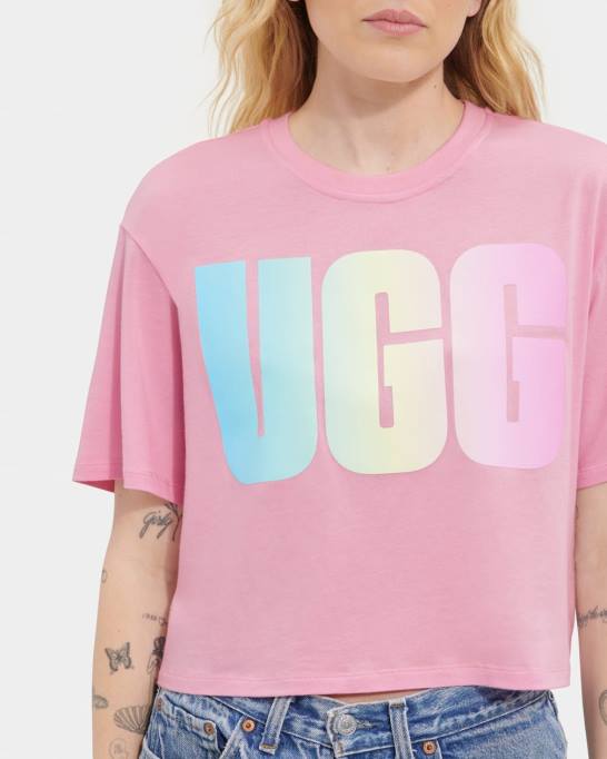 sievietes UGG pattie apgriezts logotips Z48J1255 sapņot