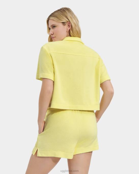 sievietes UGG saniyah pogājams krekls ar īsām piedurknēm Z48J910 šūnveida