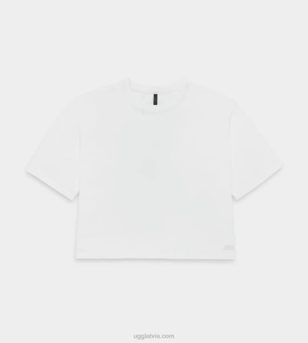 sievietes UGG tana cropped tee Z48J1011 balts