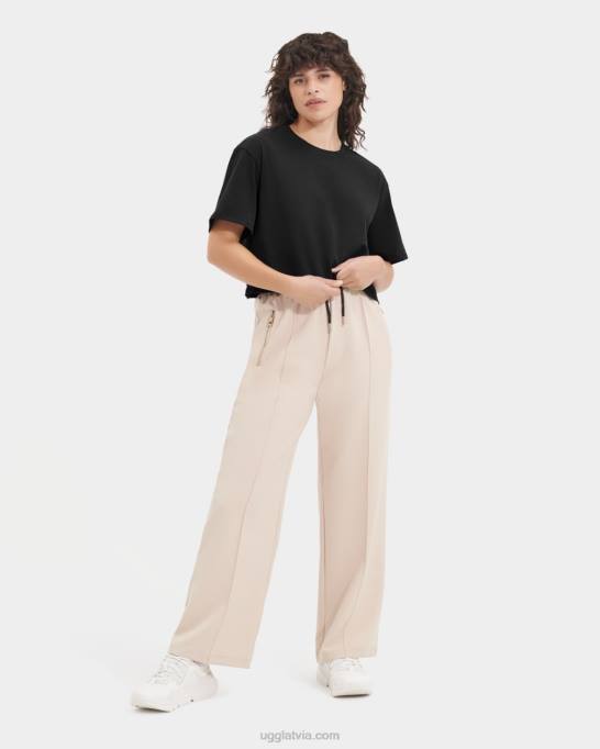 sievietes UGG tana cropped tee Z48J1013 melns