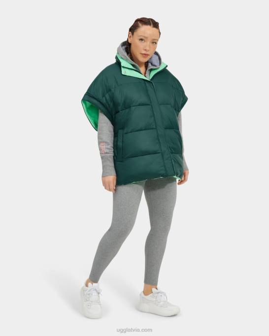 sievietes UGG Sydnee atgriezeniskā veste Z48J1223 jūras dibens/pavasarzaļš