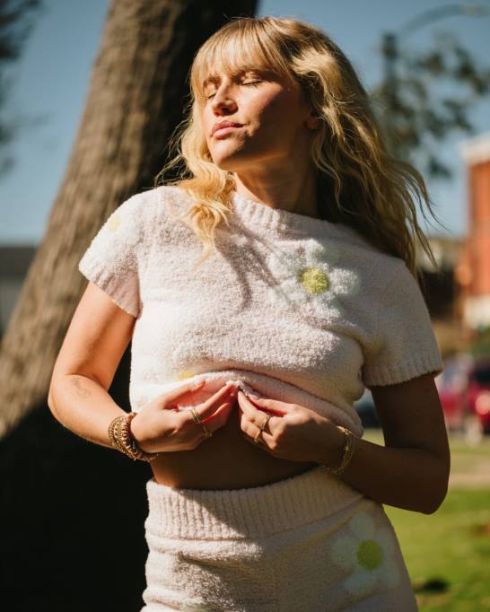 sievietes UGG zadie tops Z48J938 lotosa margrietiņa