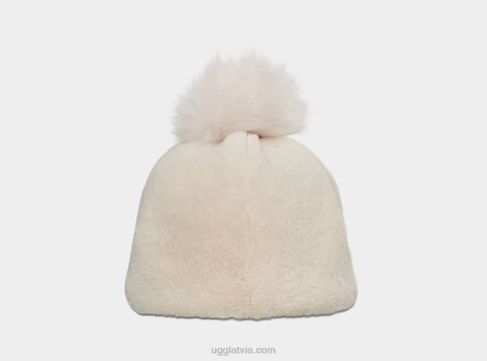 sievietes UGG mākslīgās kažokādas beanie w pom Z48J1214 nimbs