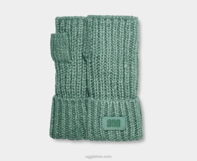 sievietes UGG kupls cimds bez pirkstiem Z48J1243 alveja