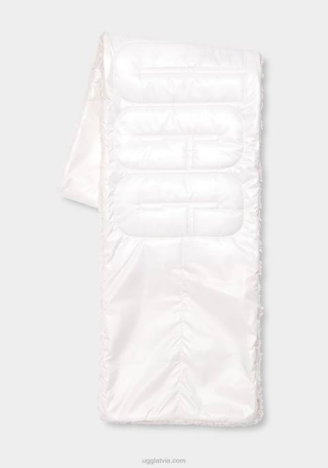 sievietes UGG šerpa puffer logotipa šalle Z48J1265 nimbs