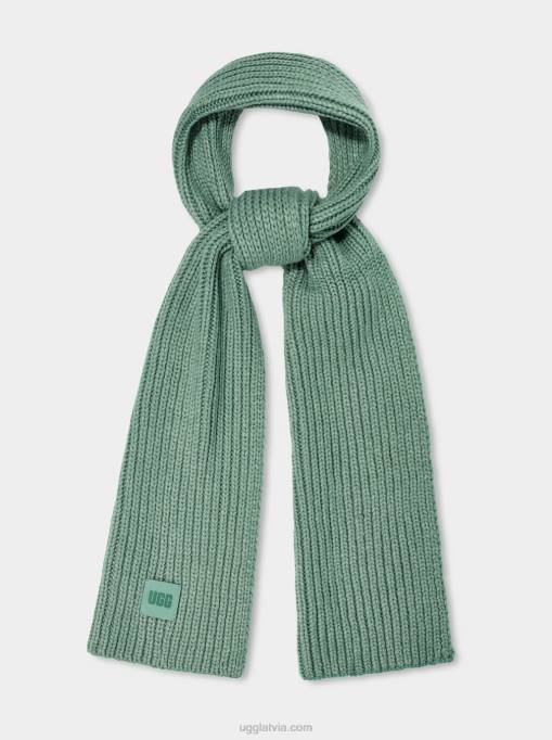 sievietes UGG kupla ribu adīta šalle Z48J146 alveja