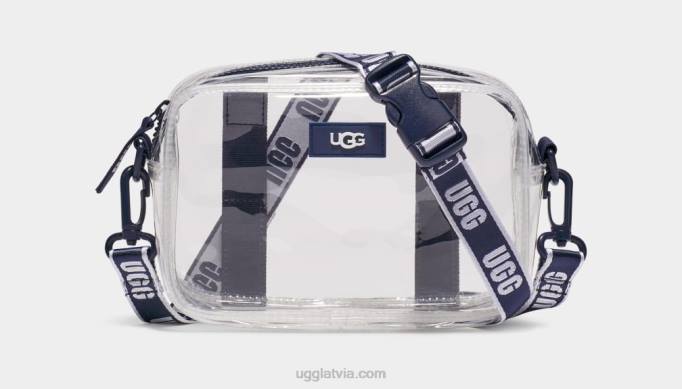 sievietes UGG janey ii caurspīdīgs Z48J1377 Navy/clear