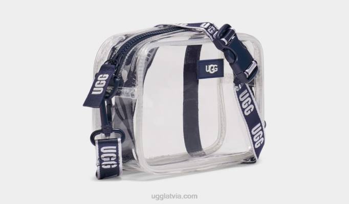 sievietes UGG janey ii caurspīdīgs Z48J1377 Navy/clear