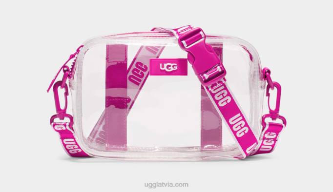 sievietes UGG janey ii caurspīdīgs Z48J1378 klinšu roze/dzidra