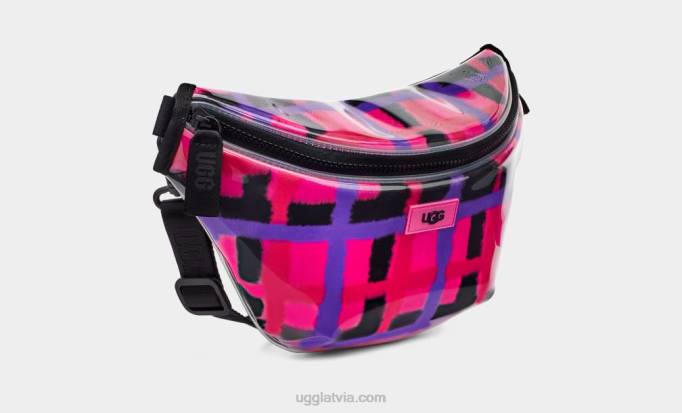 sievietes UGG nasha jostas soma dzidra Z48J1397 rokrozīšu rūtainais panks