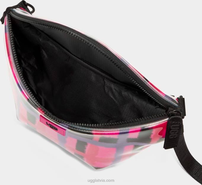 sievietes UGG nasha jostas soma dzidra Z48J1397 rokrozīšu rūtainais panks